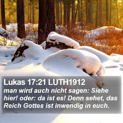 Lukas 17:21 LUTH1912 Bible Verse Image