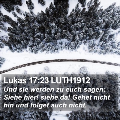 Lukas 17:23 LUTH1912 Bible Verse Image