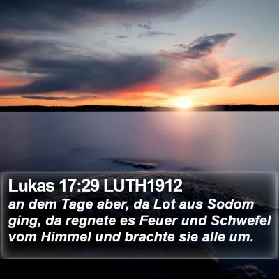 Lukas 17:29 LUTH1912 Bible Verse Image
