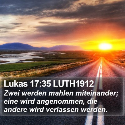 Lukas 17:35 LUTH1912 Bible Verse Image