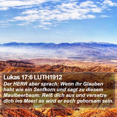 Lukas 17:6 LUTH1912 Bible Verse Image