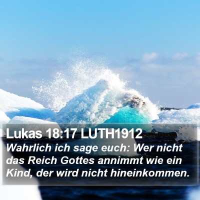 Lukas 18:17 LUTH1912 Bible Verse Image