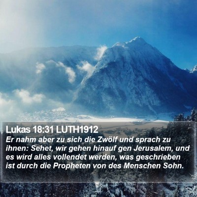 Lukas 18:31 LUTH1912 Bible Verse Image