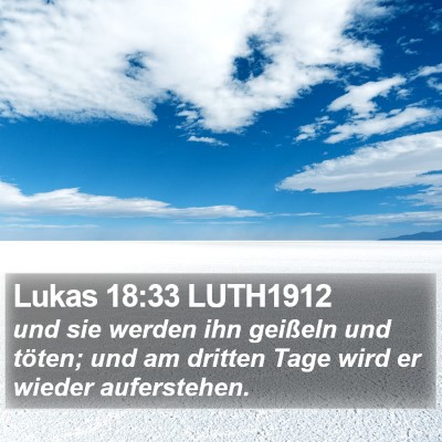 Lukas 18:33 LUTH1912 Bible Verse Image