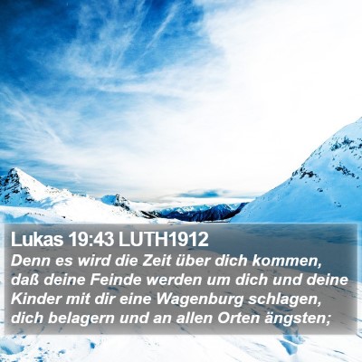 Lukas 19:43 LUTH1912 Bible Verse Image