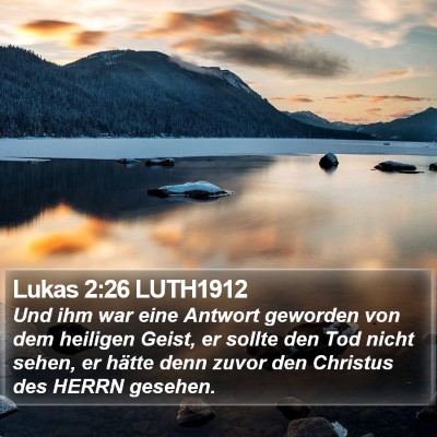 Lukas 2:26 LUTH1912 Bible Verse Image