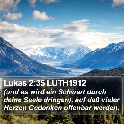 Lukas 2:35 LUTH1912 Bible Verse Image
