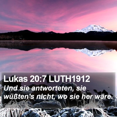 Lukas 20:7 LUTH1912 Bible Verse Image
