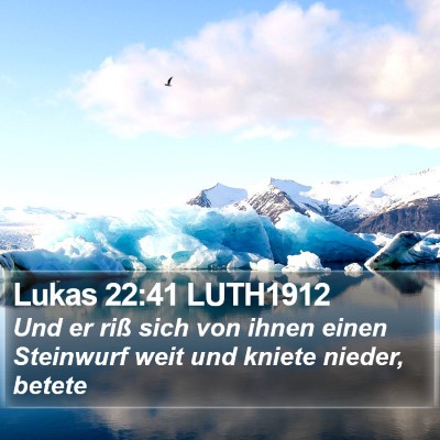 Lukas 22:41 LUTH1912 Bible Verse Image