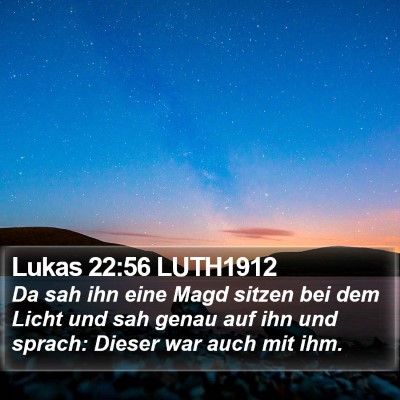 Lukas 22:56 LUTH1912 Bible Verse Image