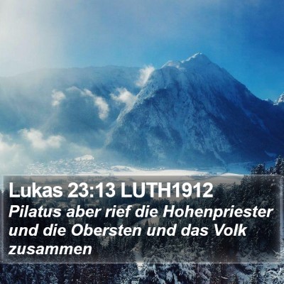Lukas 23:13 LUTH1912 Bible Verse Image