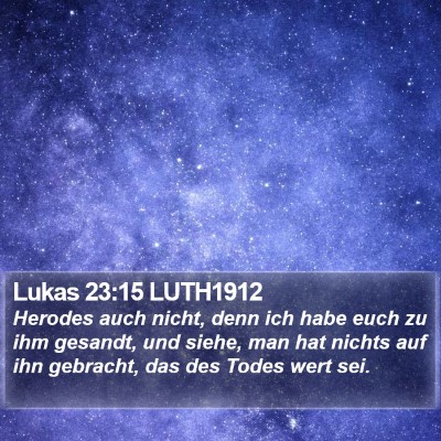 Lukas 23:15 LUTH1912 Bible Verse Image