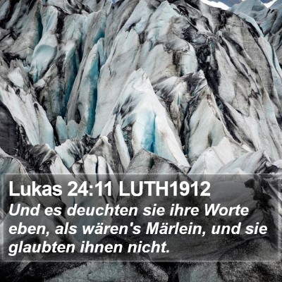 Lukas 24:11 LUTH1912 Bible Verse Image