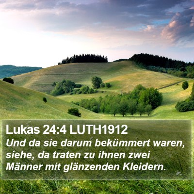 Lukas 24:4 LUTH1912 Bible Verse Image