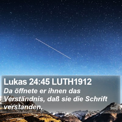 Lukas 24:45 LUTH1912 Bible Verse Image