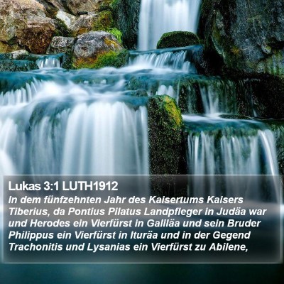 Lukas 3:1 LUTH1912 Bible Verse Image