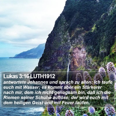 Lukas 3:16 LUTH1912 Bible Verse Image