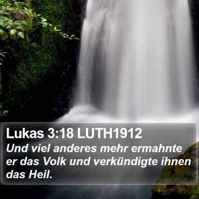 Lukas 3:18 LUTH1912 Bible Verse Image