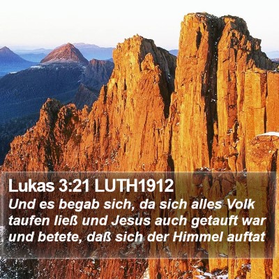 Lukas 3:21 LUTH1912 Bible Verse Image