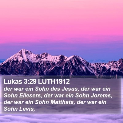 Lukas 3:29 LUTH1912 Bible Verse Image