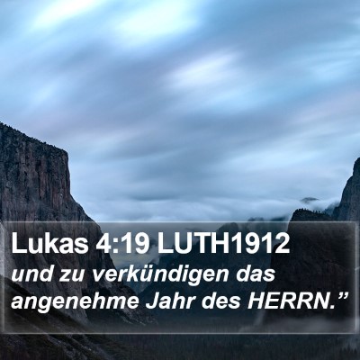 Lukas 4:19 LUTH1912 Bible Verse Image