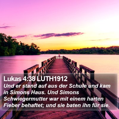 Lukas 4:38 LUTH1912 Bible Verse Image