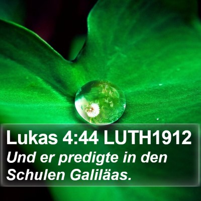Lukas 4:44 LUTH1912 Bible Verse Image