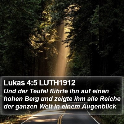 Lukas 4:5 LUTH1912 Bible Verse Image