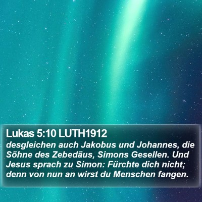 Lukas 5:10 LUTH1912 Bible Verse Image