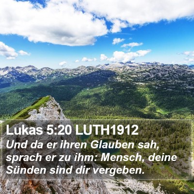 Lukas 5:20 LUTH1912 Bible Verse Image