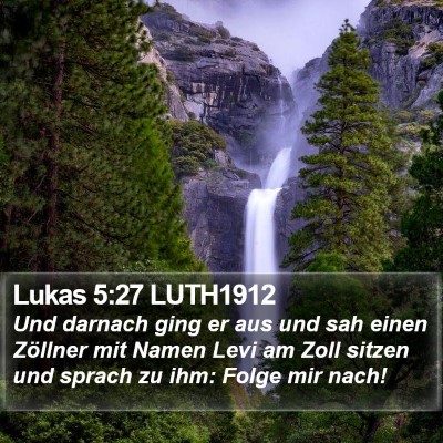 Lukas 5:27 LUTH1912 Bible Verse Image