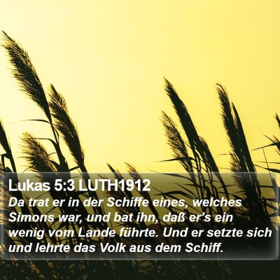 Lukas 5:3 LUTH1912 Bible Verse Image
