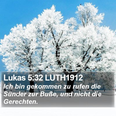 Lukas 5:32 LUTH1912 Bible Verse Image