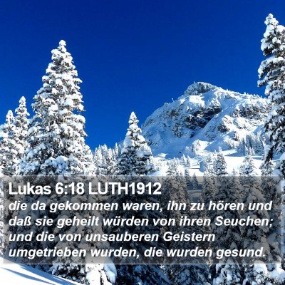 Lukas 6:18 LUTH1912 Bible Verse Image