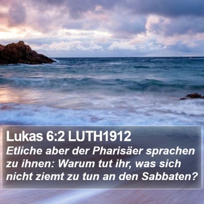 Lukas 6:2 LUTH1912 Bible Verse Image