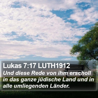 Lukas 7:17 LUTH1912 Bible Verse Image
