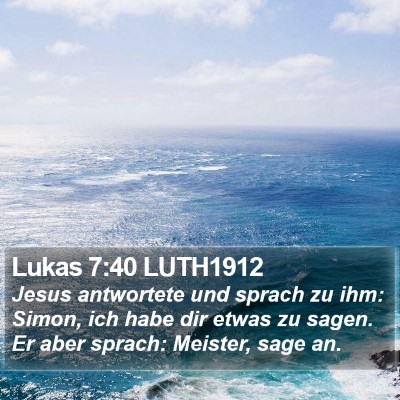 Lukas 7:40 LUTH1912 Bible Verse Image