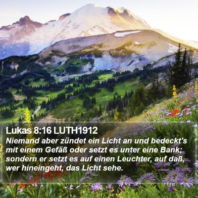 Lukas 8:16 LUTH1912 Bible Verse Image