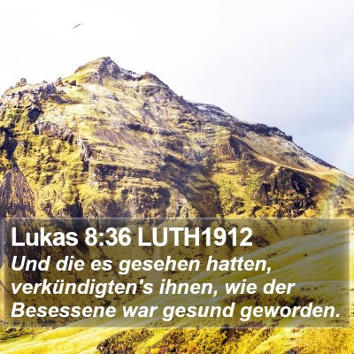 Lukas 8:36 LUTH1912 Bible Verse Image