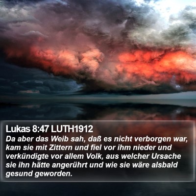 Lukas 8:47 LUTH1912 Bible Verse Image