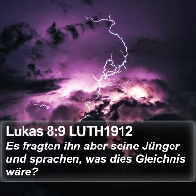 Lukas 8:9 LUTH1912 Bible Verse Image