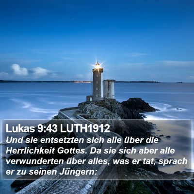 Lukas 9:43 LUTH1912 Bible Verse Image