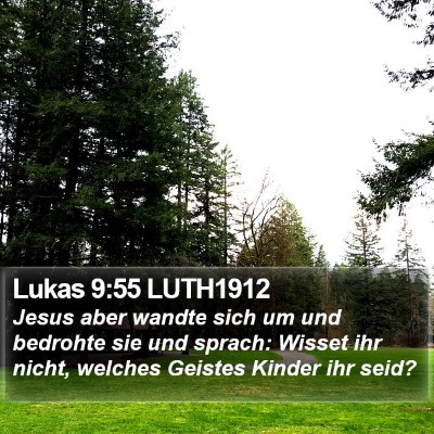 Lukas 9:55 LUTH1912 Bible Verse Image