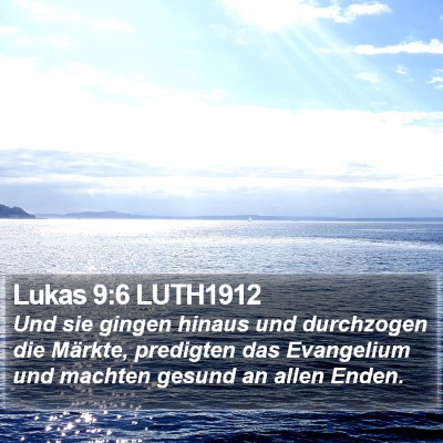 Lukas 9:6 LUTH1912 Bible Verse Image
