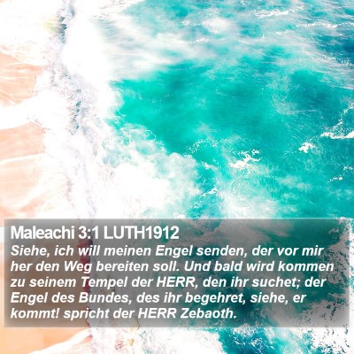 Maleachi 3:1 LUTH1912 Bible Verse Image