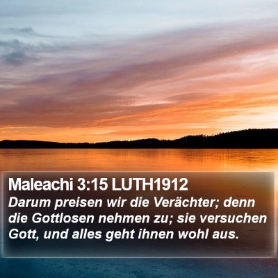 Maleachi 3:15 LUTH1912 Bible Verse Image