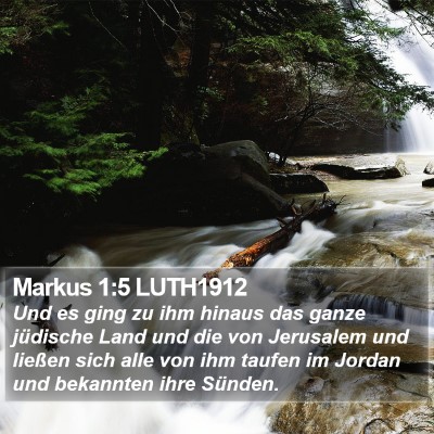 Markus 1:5 LUTH1912 Bible Verse Image