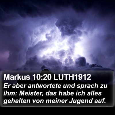 Markus 10:20 LUTH1912 Bible Verse Image