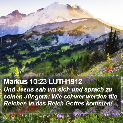 Markus 10:23 LUTH1912 Bible Verse Image