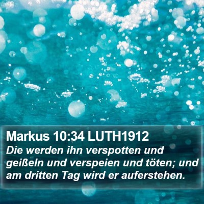 Markus 10:34 LUTH1912 Bible Verse Image